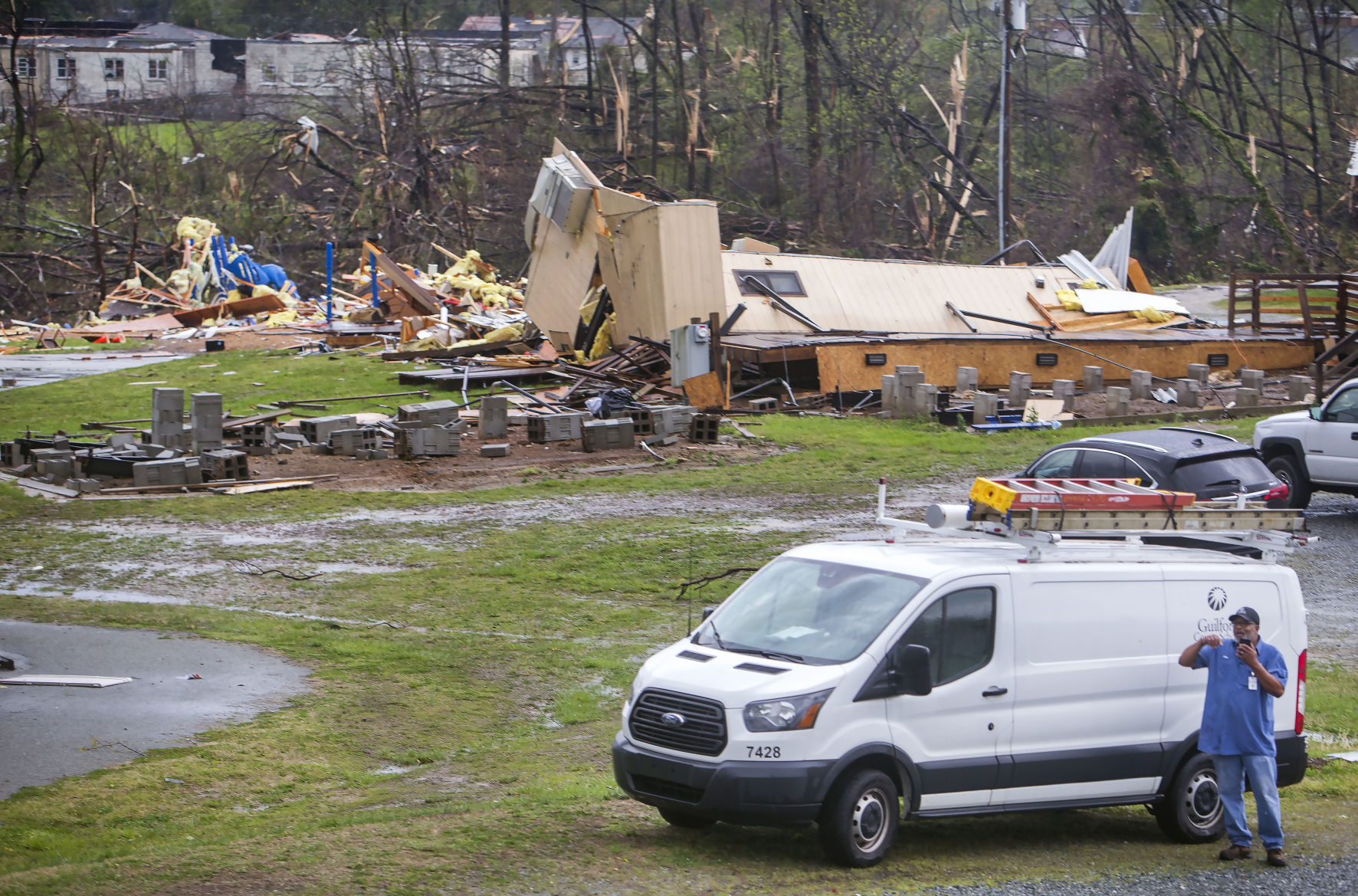 Tornado aftermath